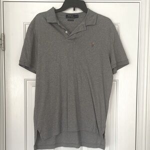 Polo by Ralph Lauren Men's Gray Polo Shirt